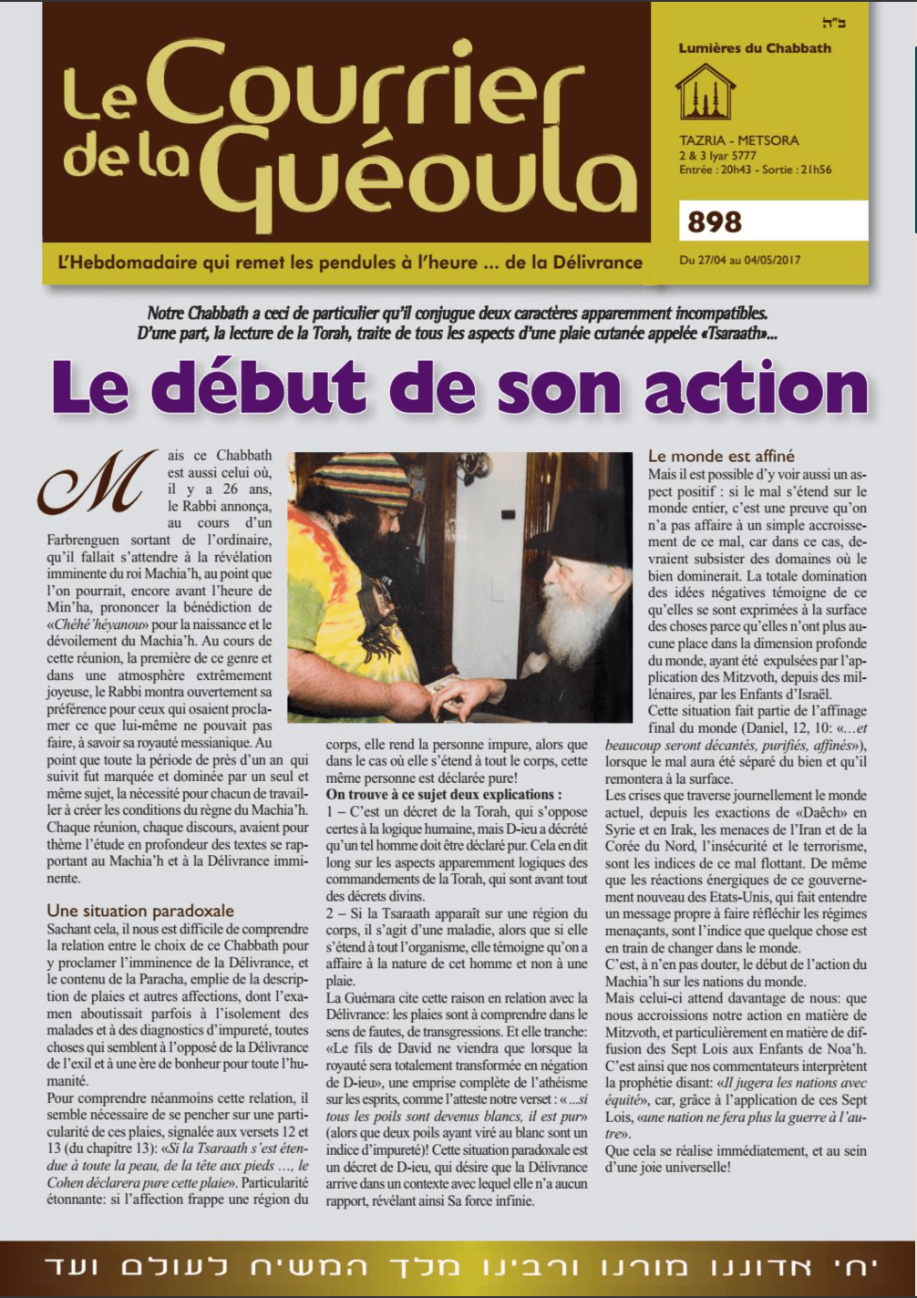 Le Courrier de la Gueoula n°898