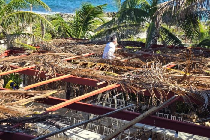 La Soucca du Beit 'Habad d'Isla Mujeres au Mexique